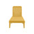 75" Gold Heavy Duty Plastic Outdoor Stacking Chaise Lounge - 880016479966