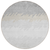8' Silver Gray And Beige Round Striped Washable Indoor Outdoor Area Rug - 608219221171
