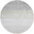 8' Silver Gray And Beige Round Striped Washable Indoor Outdoor Area Rug - 608219221171