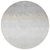 8' Silver Gray And Beige Round Striped Washable Indoor Outdoor Area Rug - 608219221171
