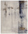 12' X 15' Ivory Blue and Brown Abstract Power Loom Area Rug - 608219075798