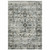 Homeroots Home Decor 10' x 13' Ivory Grey Charcoal Blue Taupe Oriental Power Loom Stain Resistant Area Rug