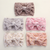 Baby Floral Print Soft Big Bow Headband - 643491123201