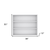 Wood Three Tier Wall Mounted Floating Shelf - 880016715316