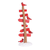 Christmas Figurine Cardinals On A Pole - 603799703512