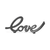 Cast Iron Love Tabletop Sign - 880016637755