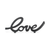 Cast Iron Love Tabletop Sign - 880016637755