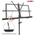 Music Stand Adjustable Desktop Book Stands Portable Sheet Holder All Metal Foldable Bookstand - 810047163053