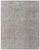 9' X 13' Ivory Taupe and Blue Abstract Power Loom Worn Faded Area Rug With Fringe - 608219399528