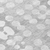 8' Gray And Ivory Round Abstract Washable Indoor Outdoor Area Rug - 608219131357