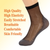 3 Pairs Women's Anti-Slip Sheer Ankle Socks with Cotton Sole and Reinforced Toe - 742137056917