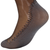 3 Pairs Women's Anti-Slip Sheer Ankle Socks with Cotton Sole and Reinforced Toe - 742137056917