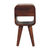 Solid Wood Square One Drawer Nightstand - 880016789621
