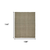 9' X 12' Tan And Green Hand Woven Area Rug