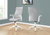 Gray and White Rolling Drafting Chair - 608219046576