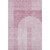 5' X 8' Blush And Ivory Geometric Washable Area Rug With UV Protection - 880024654591