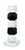 9" Black And Clear Crystal Tabletop Taper Candlestick - 880016530230
