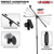 Tripod Mic Stand Adjustable Holder Floor Microphone Boom Arm - 810047165620