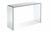 47" Clear Glass Block Console Table - 608219159252