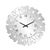 MirroGlass Silent Analog Sunburst Wall Clock - 880016411096