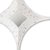 Distressed Wood Novelty Star Framed Accent Mirror - 880016552577