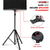 Speaker Stand Tripod Tall Adjustable 72 Inch DJ Pole Mount Studio Monitor Stands BLACK 1 PK - 810047169499