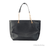 Michael Kors Medium Black Front Zip Chain Tote - 196163430454