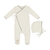 Scallop Wrap Footie & Hat Set - 738019504058