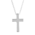 Necklace Box Cross Silver-Plated 18L - 603799690058