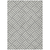 9' X 12' Gray And Ivory Geometric Washable Indoor Outdoor Area Rug - 608219268268