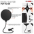 Microphone Stand Suspension Desk Scissor Boom Arm 16" Shock Mount Pop Filter - 810099490008