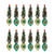 Pine Tree Reflector Drop Ornament 