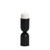 11" Black Metal Tabletop Pillar Candle Holder - 880016555820