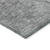 9' X 12' Gray Charcoal And Silver Abstract Washable Indoor Outdoor Area Rug - 608219297886