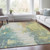 Abstract Washable Indoor Outdoor Area Rug