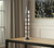 15" Silver Clear And Black Crystal Tabletop Taper Candlestick - 880016405057