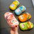 Baby Cartoon Animal & Rainbow Patched Pattern Colorful Soft Bottom Slippers - 716252334434