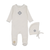 Geo-Floral Footie & Hat Set - 735525896929