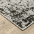 Homeroots Home Decor 10' x 13' Abstract Area Rug, Grey Charcoal Black and Ivory, Power Loom Stain Resistant