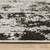 Homeroots Home Decor 10' x 13' Abstract Area Rug, Grey Charcoal Black and Ivory, Power Loom Stain Resistant