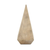 Wood Pyramid Decorative Sculpture - 880016479584