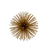 Set of Two Gold Iron Decorative Spiky Sphere Tabletop Sculptures - 608219023584