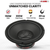 10 Inch Woofer Pair 300W Car Subwoofer 4Ohm Replacement Deep Sub w Poly Cone - 810144134291