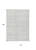 10' X 14' Silver And Ivory Abstract Washable Indoor Outdoor Area Rug - 880016514964