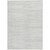 10' X 14' Silver And Ivory Abstract Washable Indoor Outdoor Area Rug - 880016514964