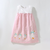 Summer Baby Girls Sleeveless Plaid Patchwork Geese Pattern Dress - 643491105269
