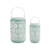 Punched Metal Lantern Candle Holder  - 746427885980