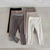 Solid Color Soft Cotton Comfy Leggings - 716252311787