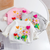 Baby Girl Flower Patched Pattern Thickened Autumn Hoodies - 643491109946