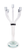 20" Clear And Silver Crystal Tabletop Contempo Candelabra Candle Holder - 880016582338